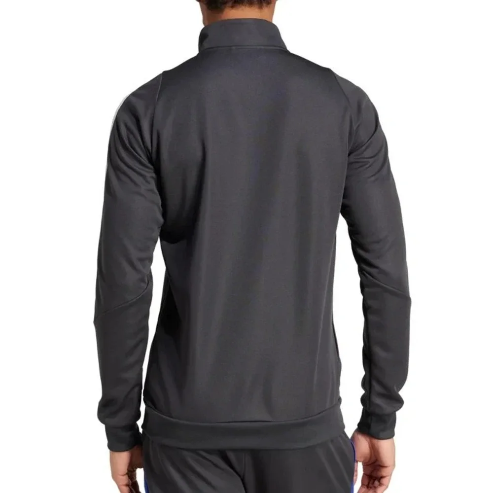Adidas Lionel Messi Track Jacket Mens M Slim Soccer Gray Full Zip Training‎